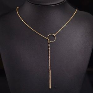 Dainty Circle Bar Necklace Mix & Match 4 for $20